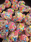 18mm  Sprinkles, Lollypop and Glower Fancy Beads (5pcs)