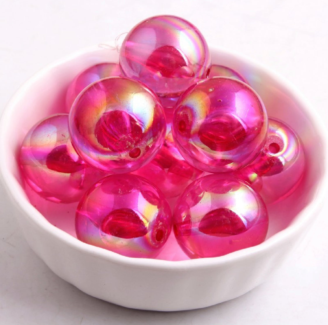 16mm Clear AB Beads (Single Colors)