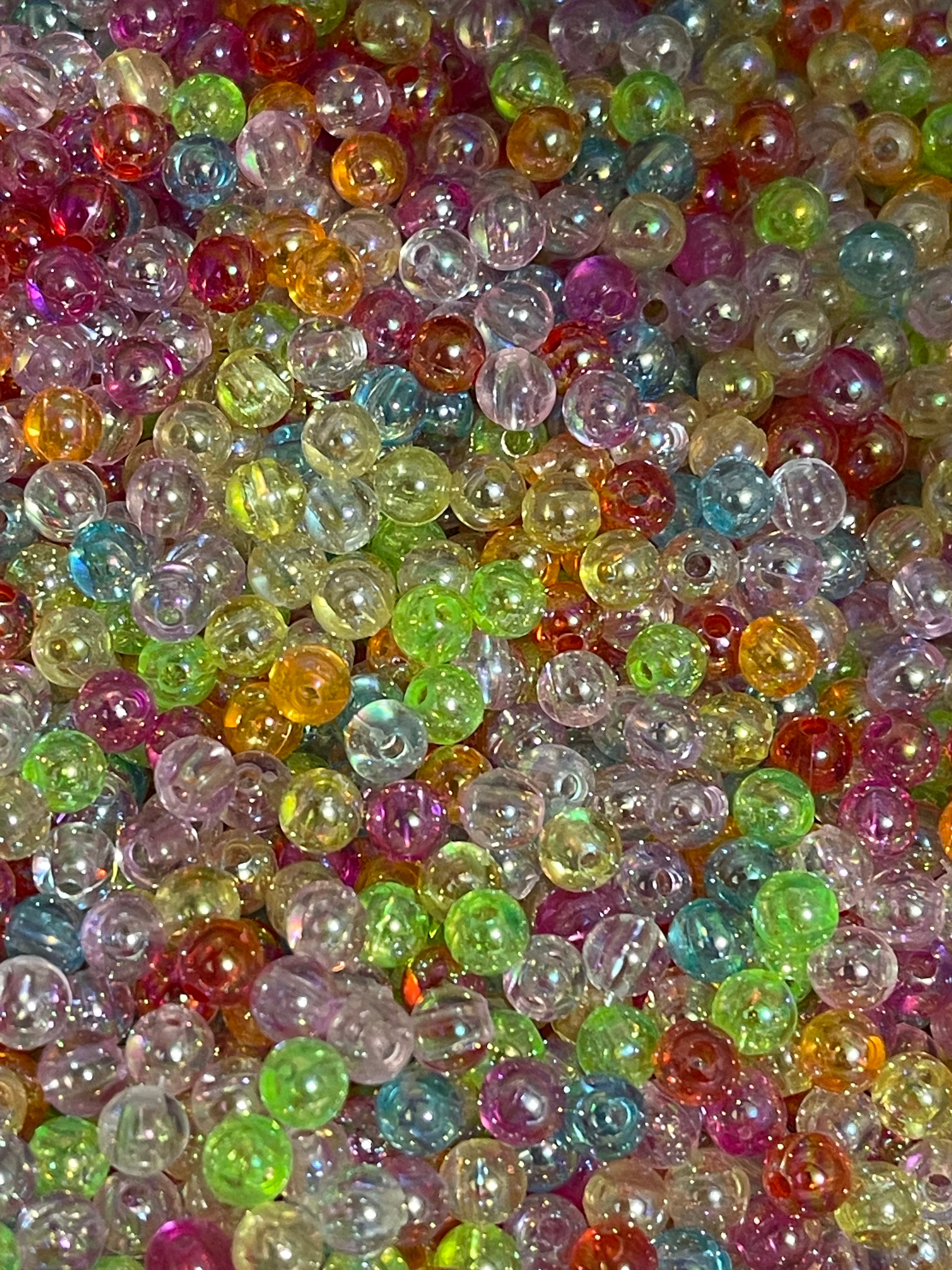 6mm AB Clear Bright Beads Mix Main image