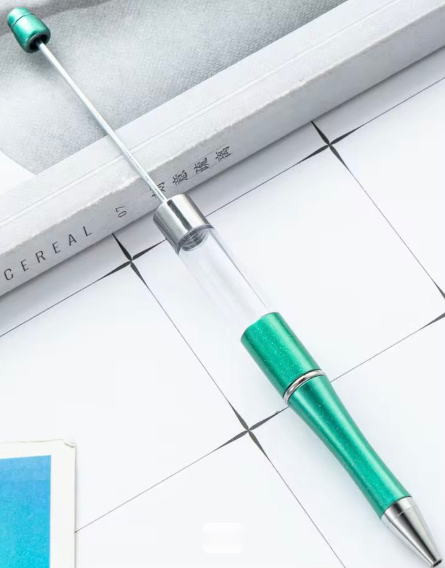 Shaker/Snowglobe beadable pens (Style 2)