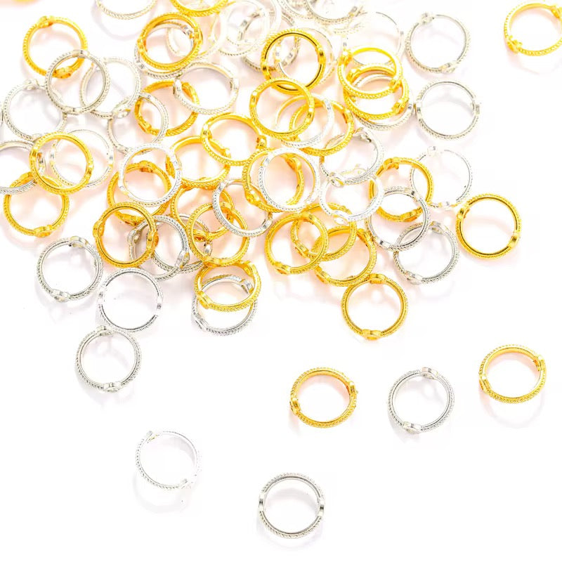 Metal Hoop Frame for Bracelets