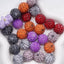 18mm Clear Rhinestone Spiderweb Beads (5pcs)