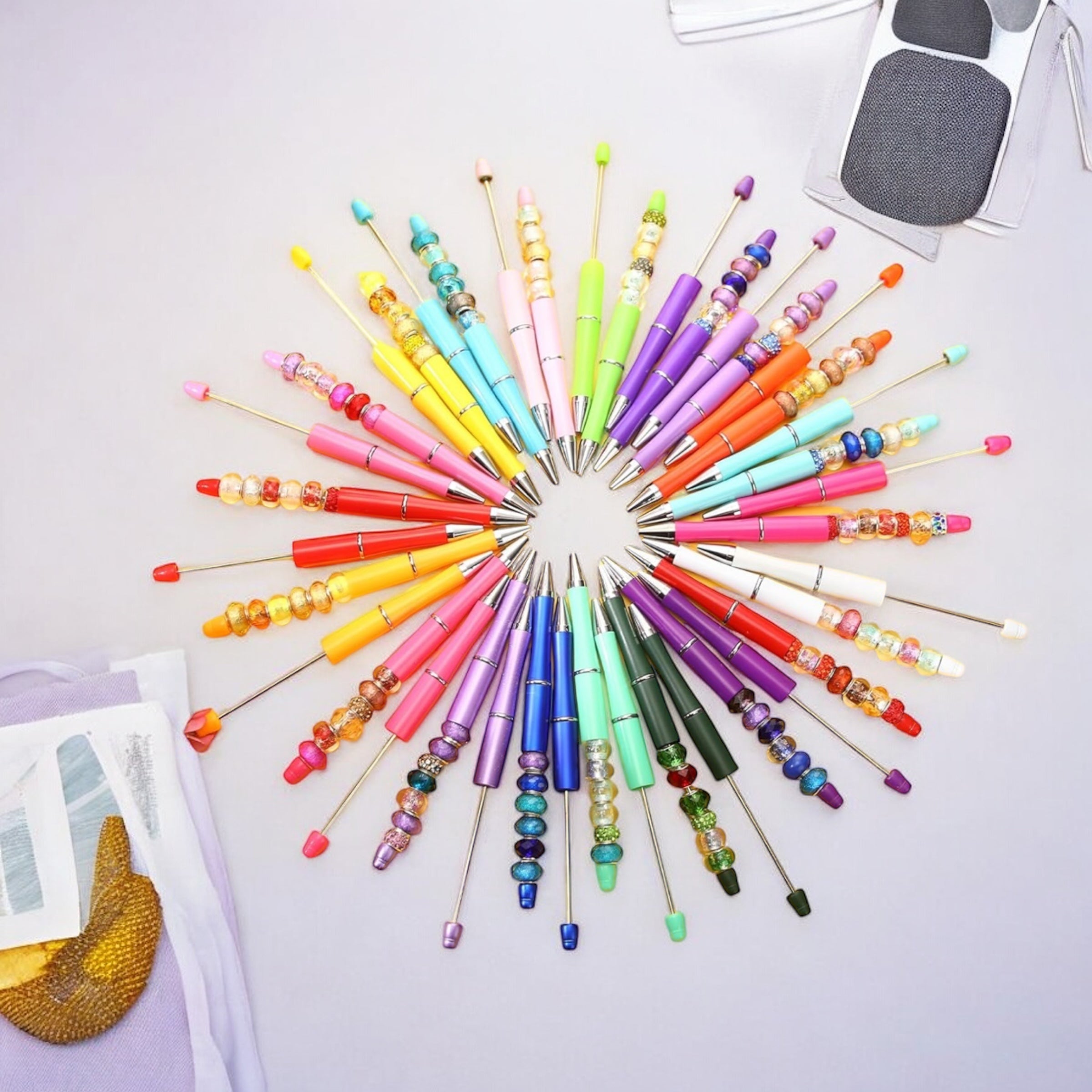 Solid Color Beadable Pens Main image