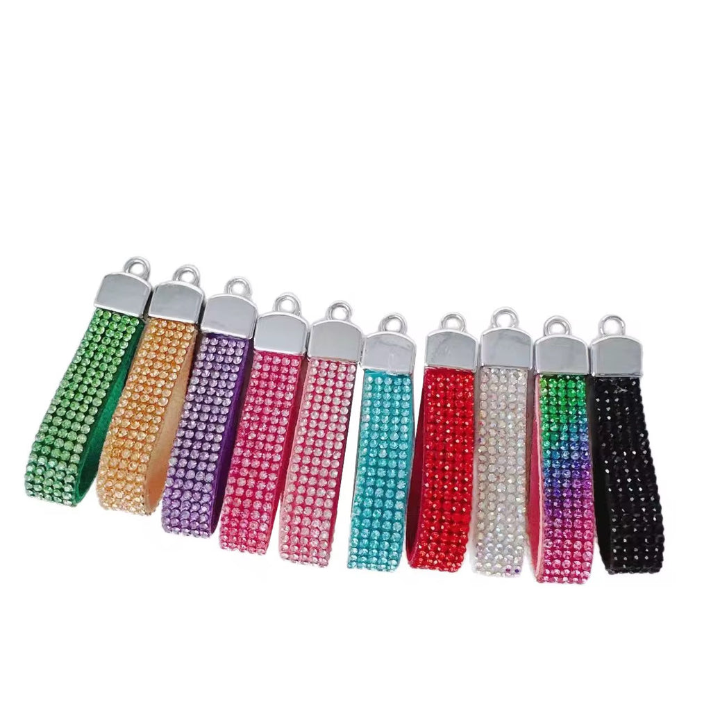 Rhinestone Keychain Wristlet (10pcs)