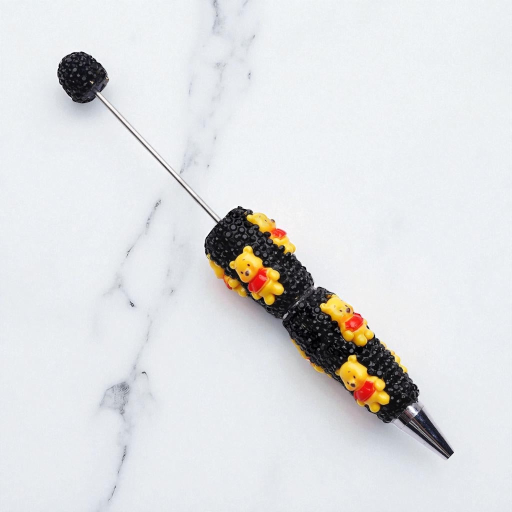 Pooh Clay Rhinestone Beadable Pens (4 Styles)