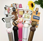 3D Coffee Focal Beads