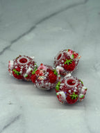 18mm Rhinestones Sugar Character Beads