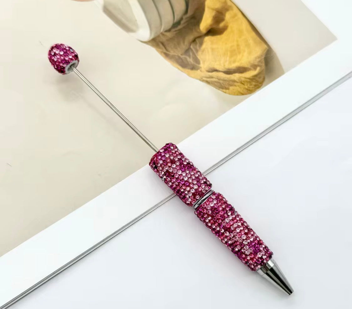 Spotted Colors Clay Rhinestone Beadable Pens