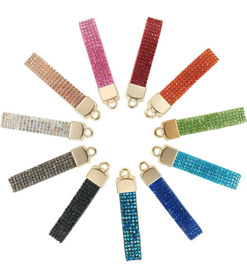 Rhinestone Keychain Wristlet (10pcs)