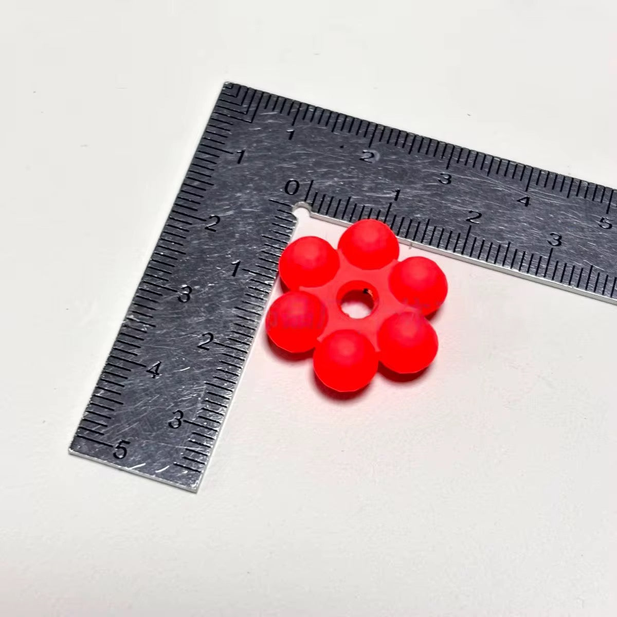 Neon Daisy Ball Flower Spacer