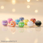 18mm Cristal Heart Line Fancy Rhinestone Beads (5pcs)