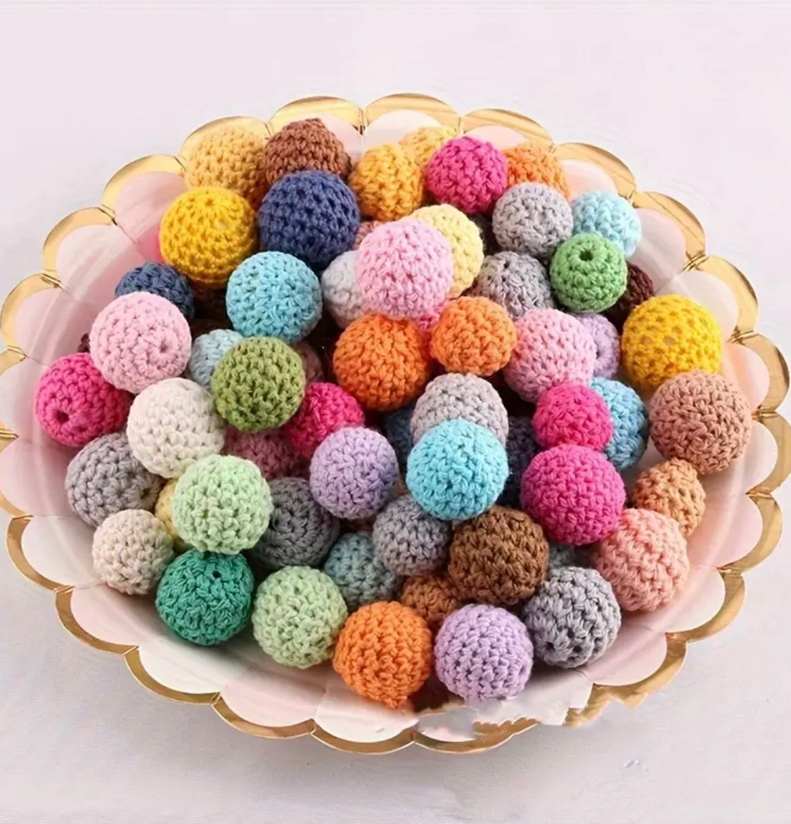 16mm Crochet Beads Secondary image