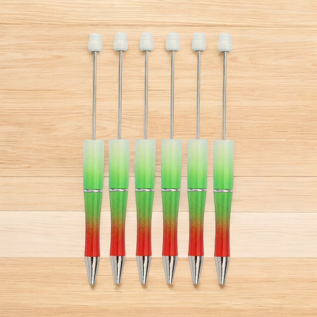 Tricolor Gradient Beadable Pens