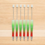 Tricolor Gradient Beadable Pens