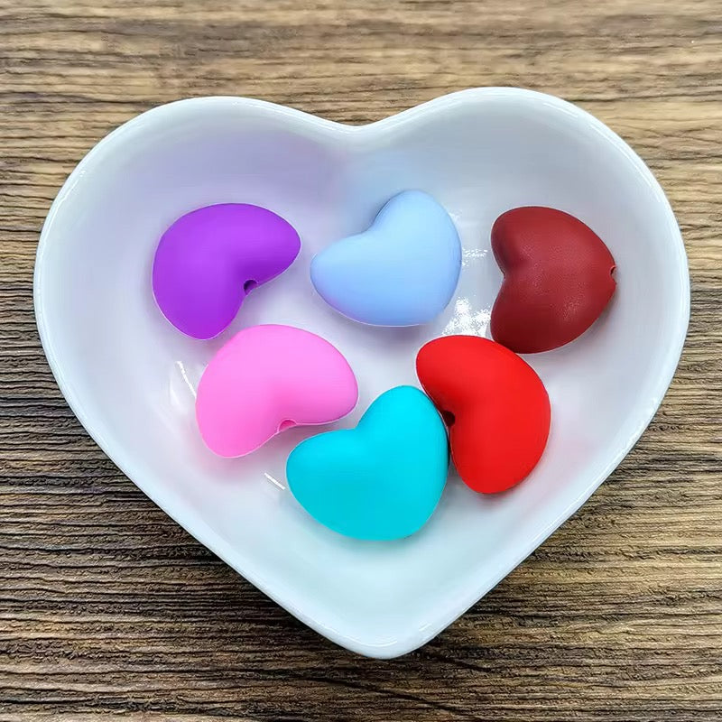 16mm Silicone Heart Mix-N2