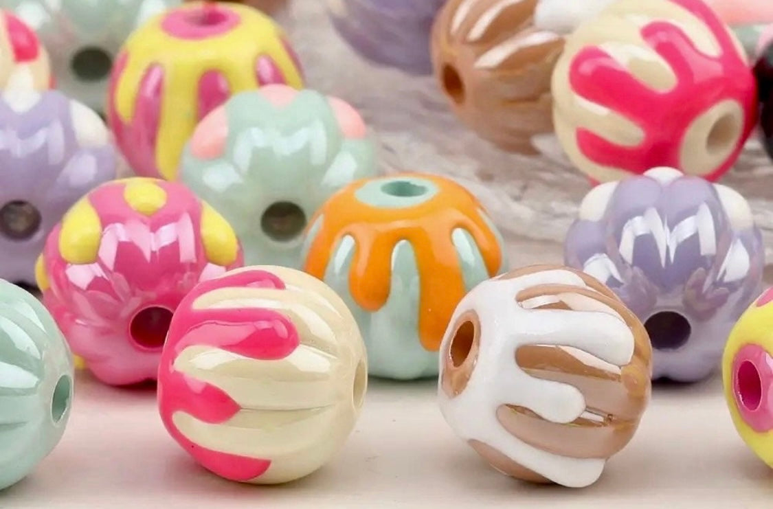 16mm Paint Drip Bead Mix