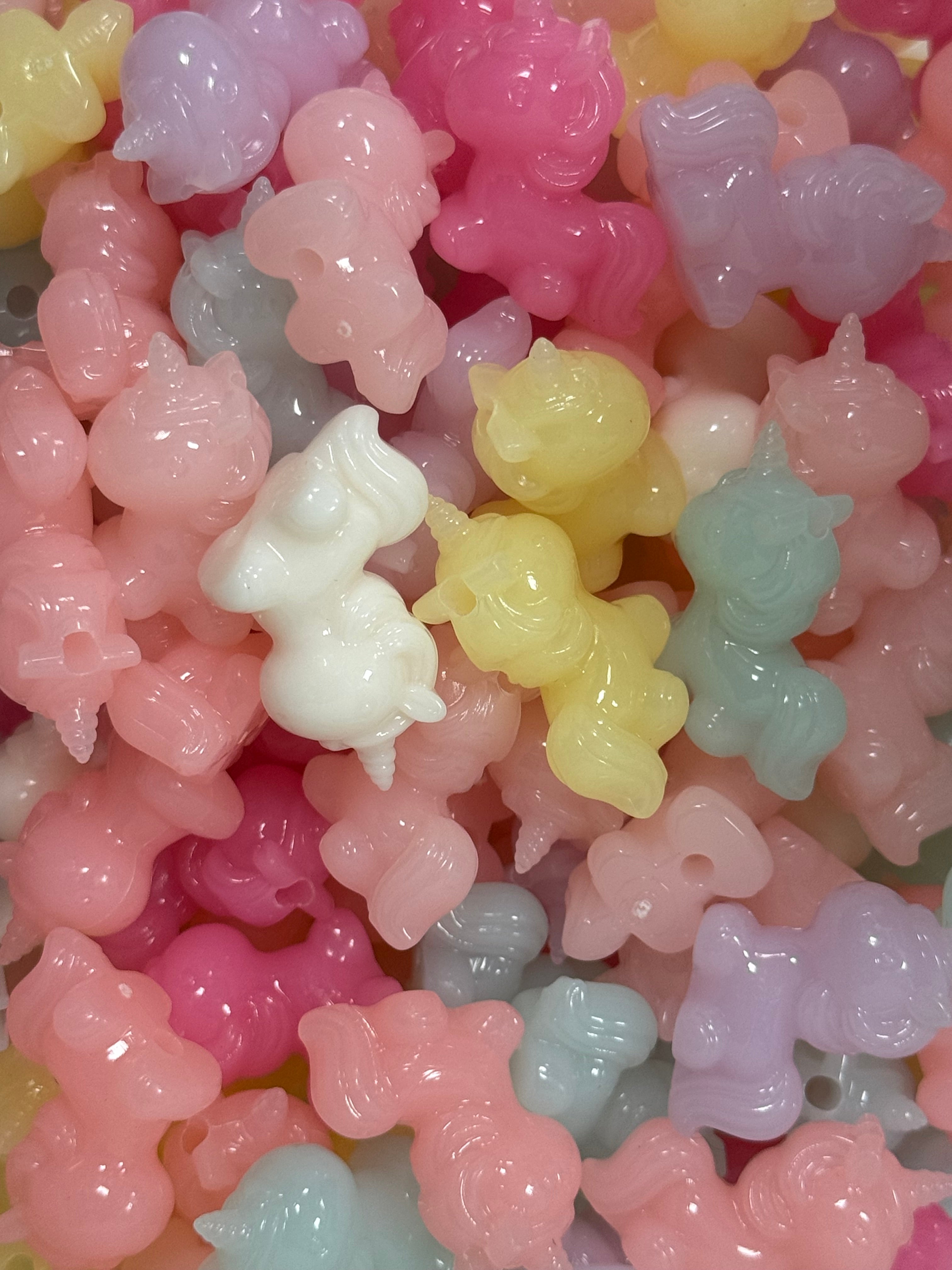 Jelly Unicorn Focal Beads (10 Pcs)-O6 Main image