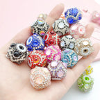 20mm Rhinestone and Round Crystals Fancy Bead (5pcs)