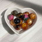 16mm Golden Swirl Luxury Beads Mix-H14