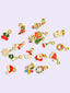 Christmas Mix Bail Beads Dangles (10pcs)