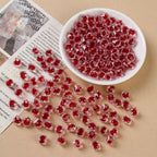 8mm Double Layer Hexagon Small Acrylic (Single Colors)