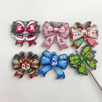 Christmas Bows Acrylic Focal Mix