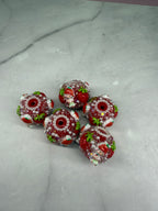 18mm Rhinestones Sugar Character Beads