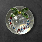 24mm  Alloy Rhinestone Garland Beads