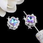 16mm Diamond Star Metal Rhinestone Beads