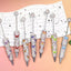 Butterfly silver AB Rhinestone Clay Pen Bundle