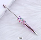 Rhinestone Pearl Shinny Metallic Beadable Pens