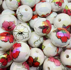 16mm Hibiscus Flowers Beads Mix-H3