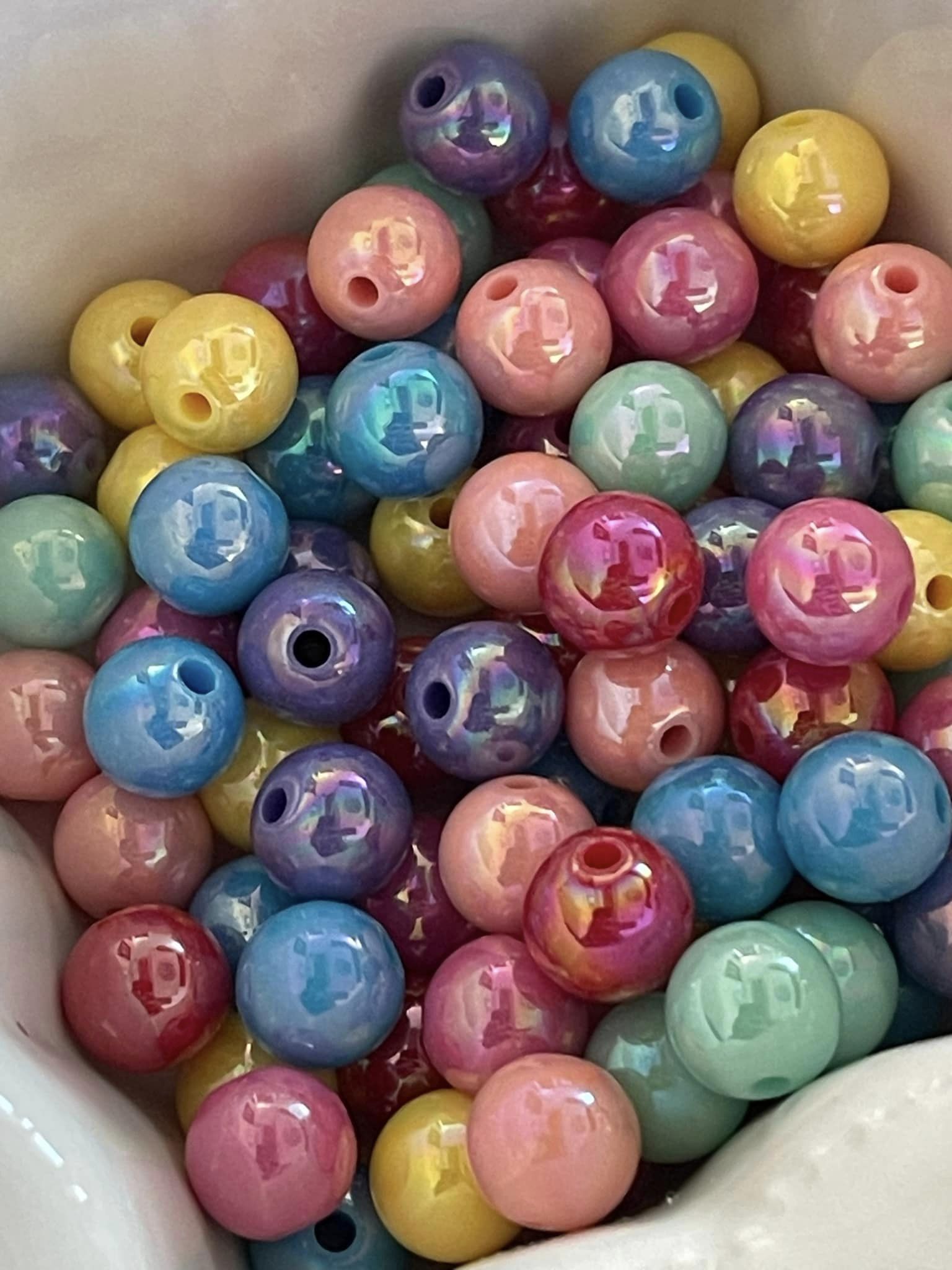 10mm Bright UV Beads Mix