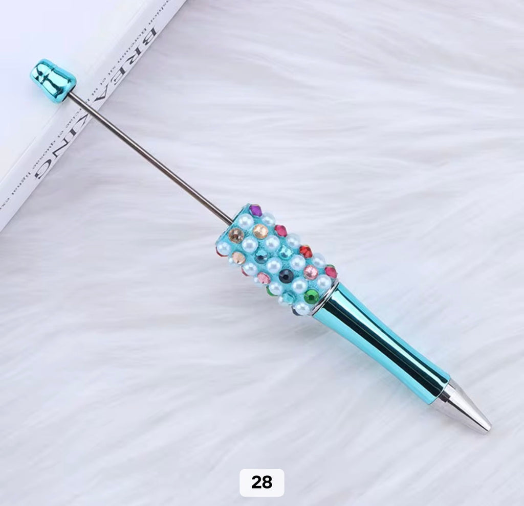 Rhinestone Pearl Shinny Metallic Beadable Pens
