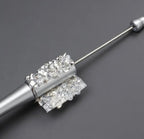 4pcs Rhinestone and Giltter Pen Wraps Strips
