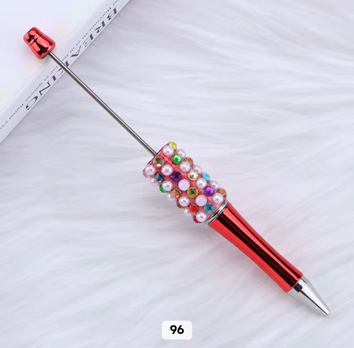 Rhinestone Pearl Shinny Metallic Beadable Pens