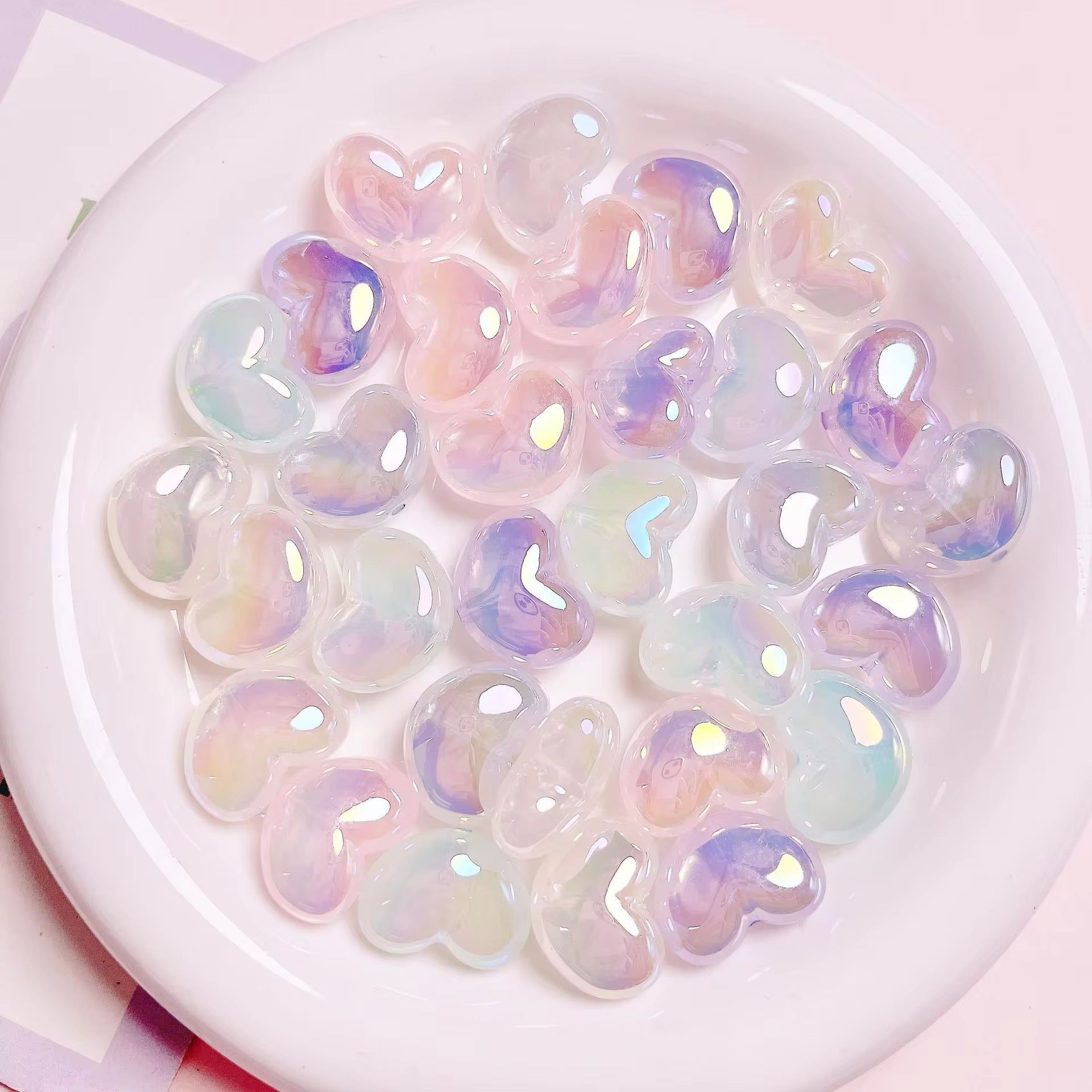 Translucent Jelly Heart Mix -D1 Secondary image
