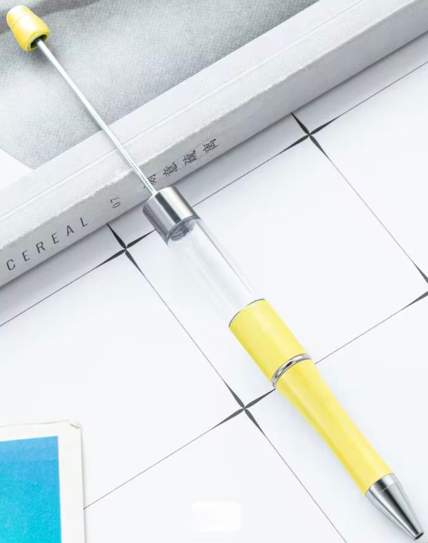 Shaker/Snowglobe beadable pens (Style 2)