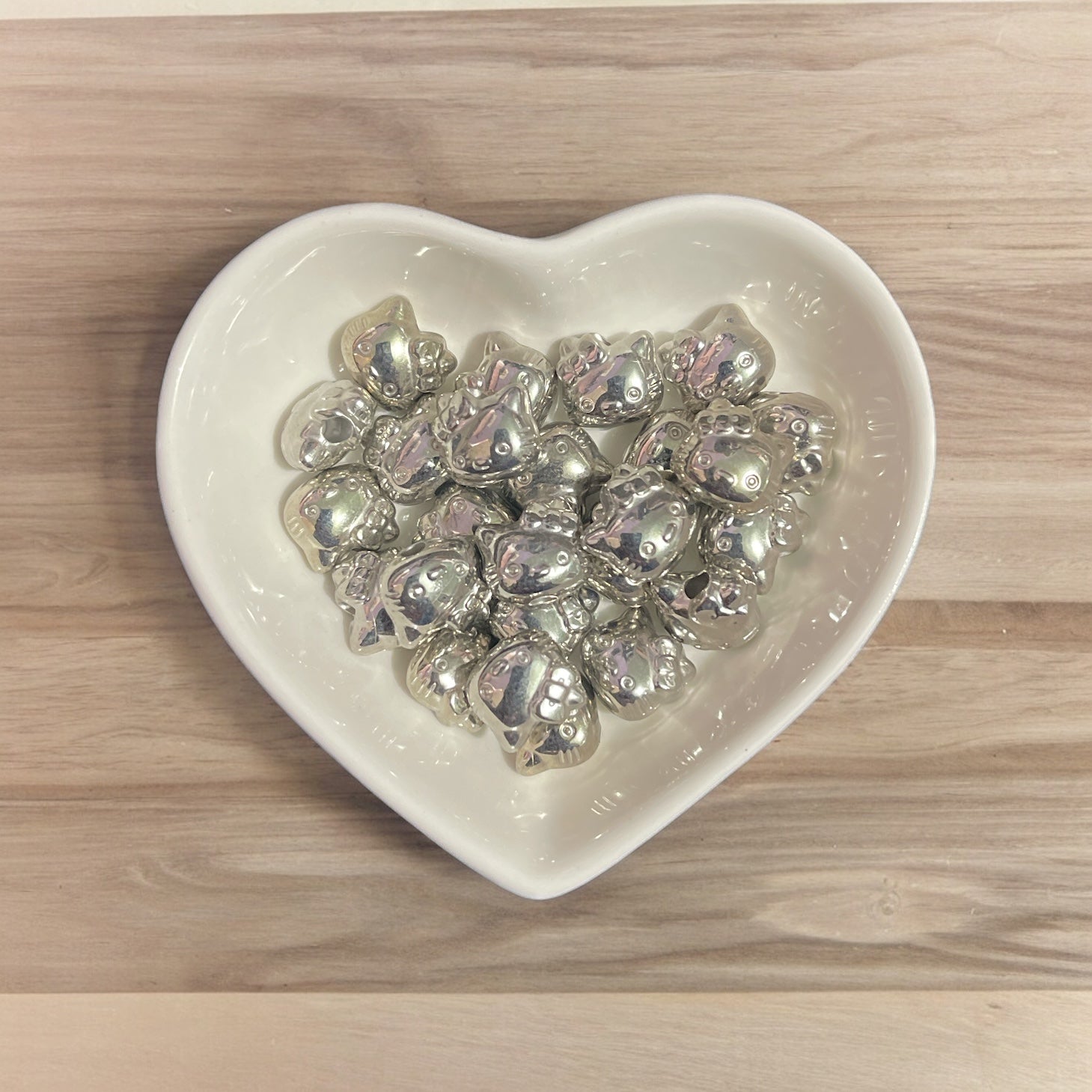 10mm Metallic  HK Beads