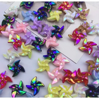 AB Pinwheel Beads