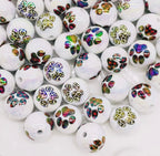 16mm Paws Beads Mix -D2