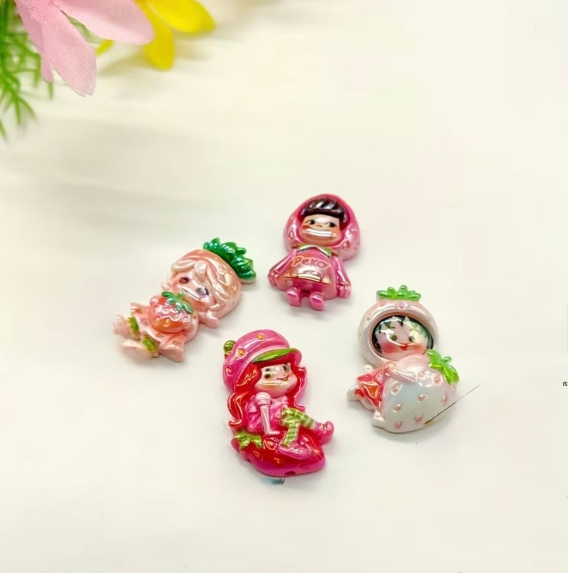 Strawberry Short  Beads Mix