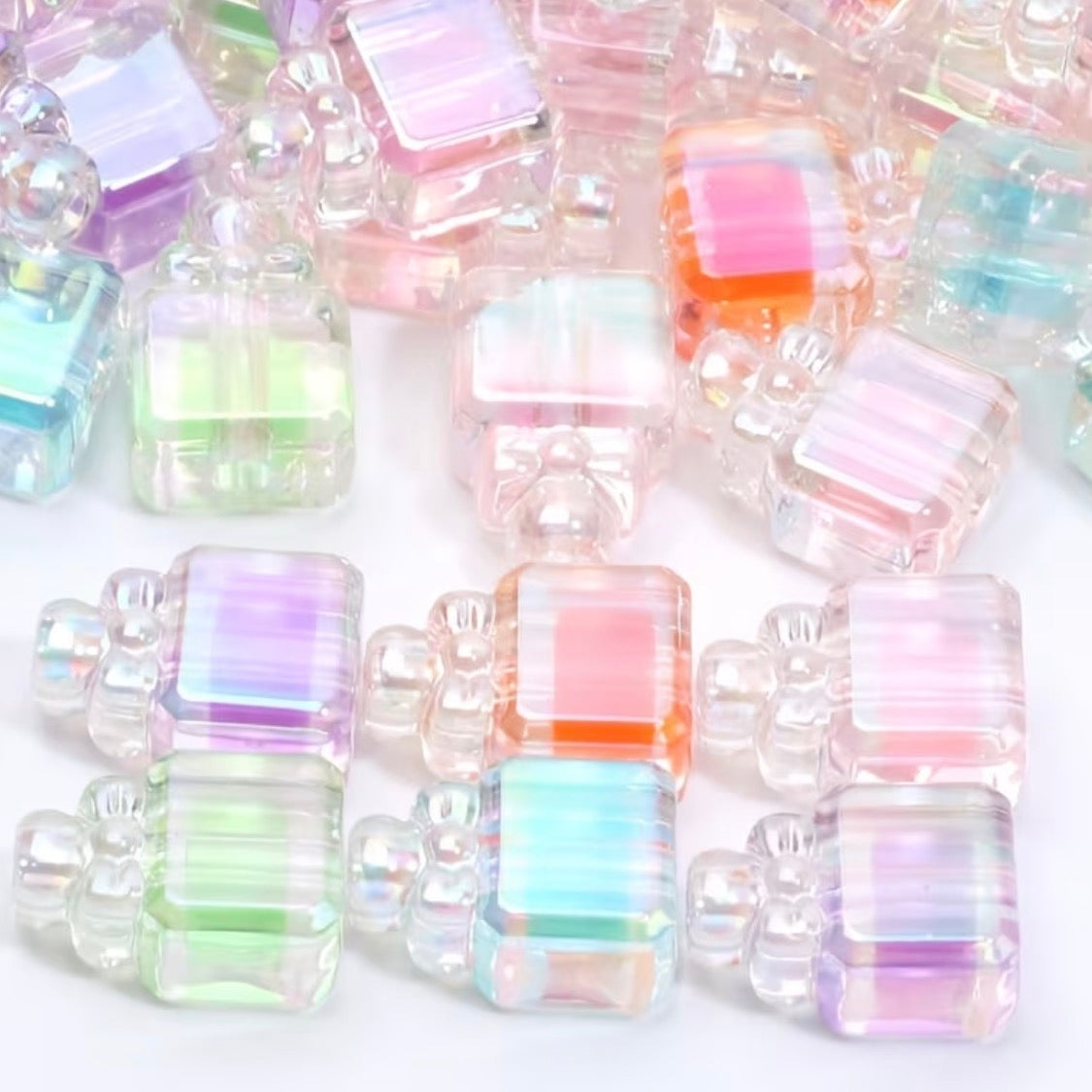21mm Perfume Bottles Double Layer Transparent-Q9