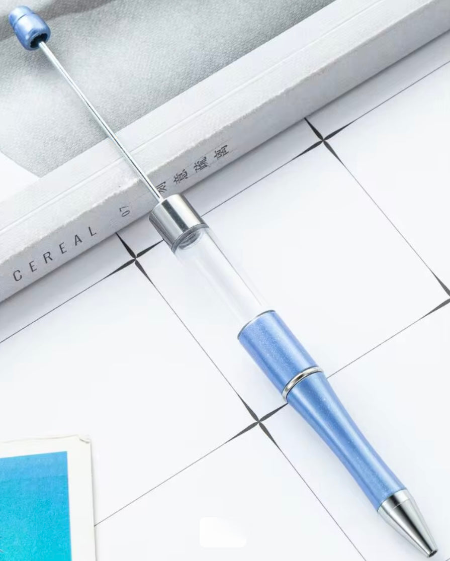 Shaker/Snowglobe beadable pens (Style 2)