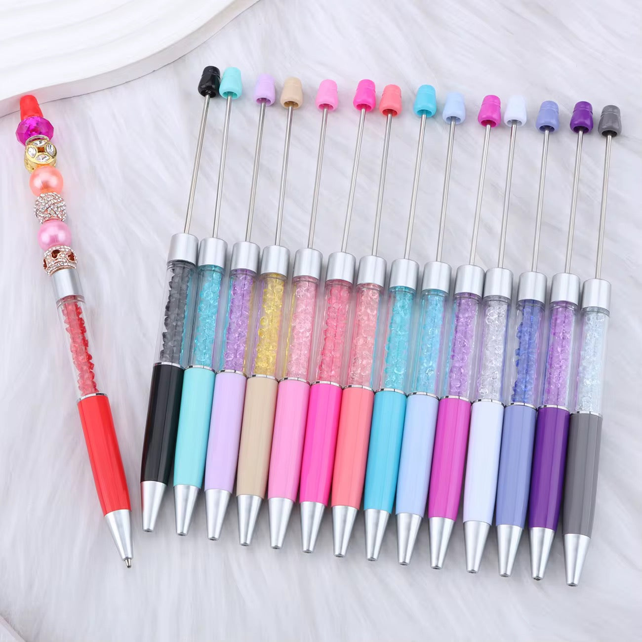 Pre-Filled Shaker/Snowglobe beadable pens Secondary image