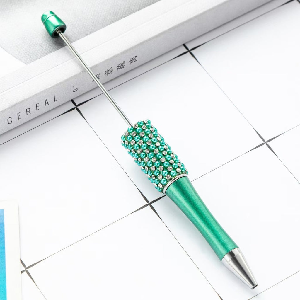 Pearl Rhinestone Beadable Pens
