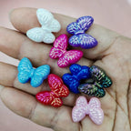 16mm Chubby Butterfly Beads Mix-Y7