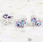 Rhinestone Alloy Hearts