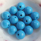 16mm Single Color Bubblegum Beads