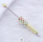 Rhinestone Pearl Shinny Metallic Beadable Pens